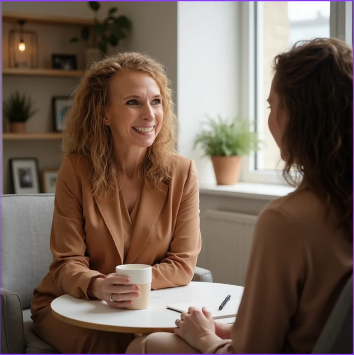 One-on-one coaching session