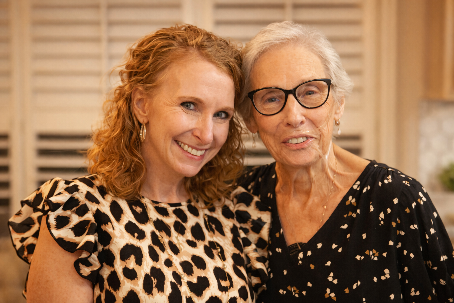 Melissa and her mother